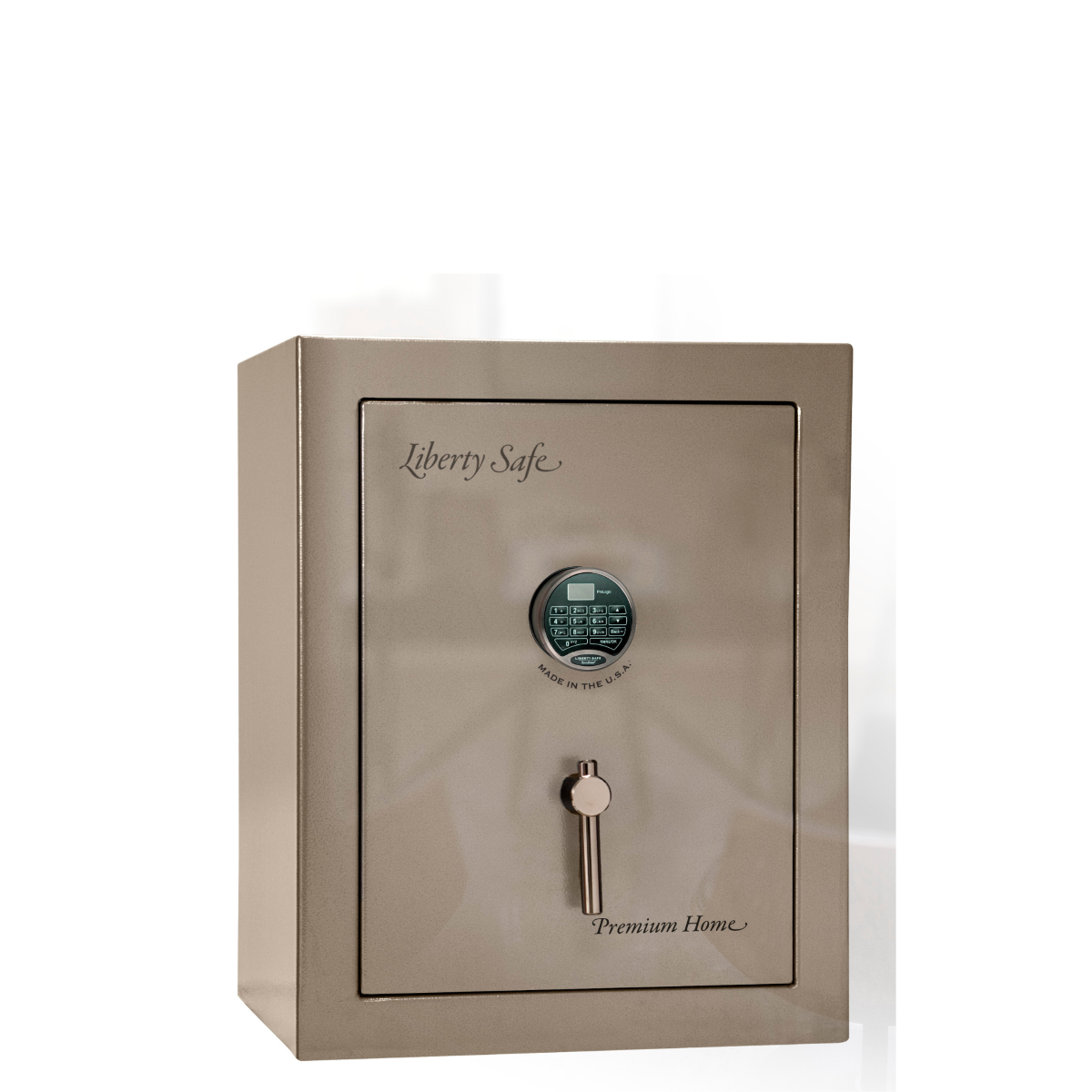 Premium Home Series | Level 7 Security | 2 Hour Fire Protection | 08 | Dimensions: 30"(H) x 24"(W) x 20.25"(D) | Champagne Gloss - Closed Door