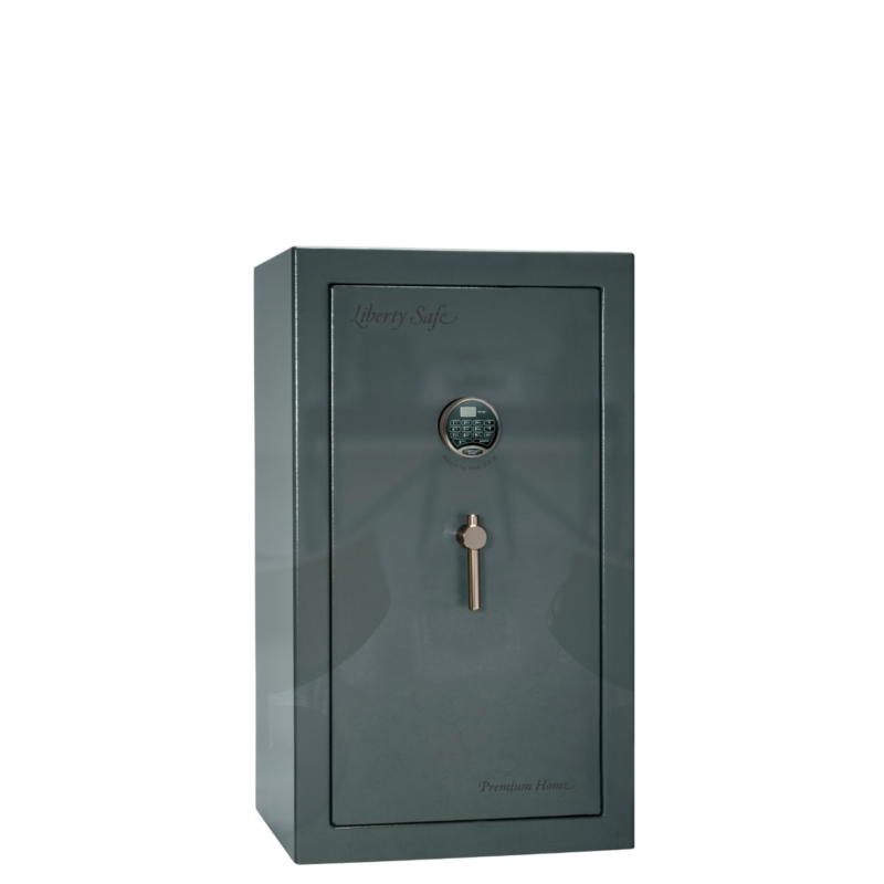 Premium Home Series | Level 7 Security | 2 Hour Fire Protection | 12 | Dimensions: 42"(H) x 24"(W) x 20.25"(D) | Forest Mist Gloss - Closed Door